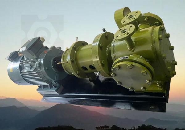 -上海巧旭為盤錦運(yùn)佳化工定制的高溫高壓磁力齒輪泵順利發(fā)貨