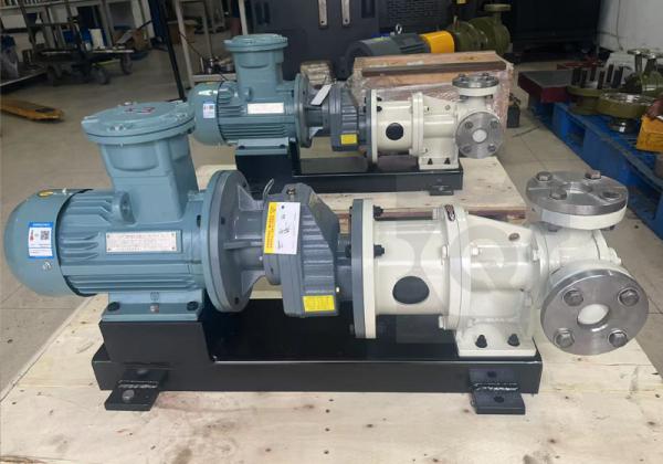 -上海巧旭為盈碩科定制高粘度磁力轉(zhuǎn)子泵，助力行業(yè)智能裝備提升