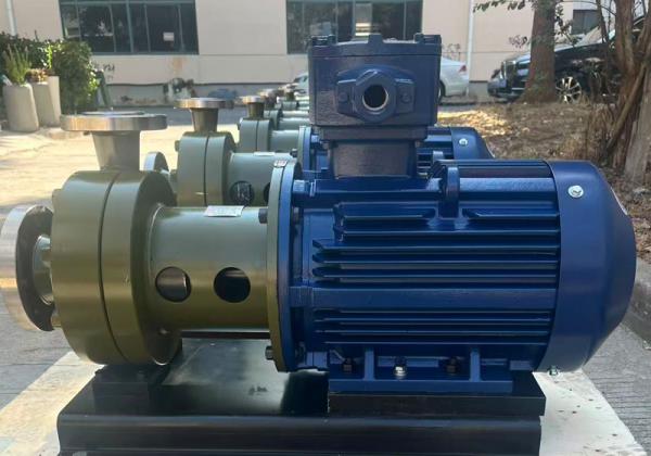 -上海巧旭交付高溫高壓磁力泵 助力江蘇諾恩保障工藝安全