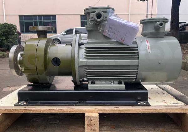 -上海巧旭為洛陽凱美勝定制高壓磁力泵，助力石化設(shè)備提升生產(chǎn)效率